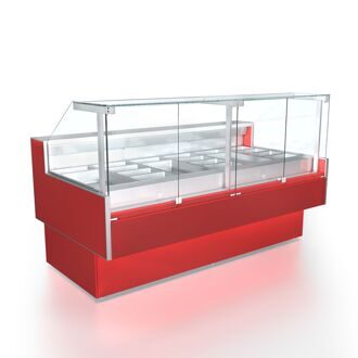 Витрины "Айс Куб-Т" тепловые