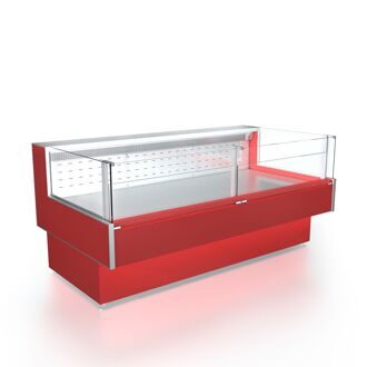 Витрины "Айс КУБ-СО в" +1+6 открытые вентилируемые вынос