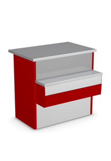 Столы кассовые  "Оптима ЛЮКС-П"