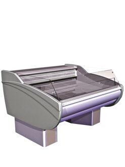 Витрины "Айс-СО в" +1+6 открытые вентилируемые вынос